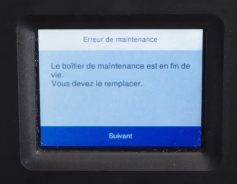 Message Erreur
